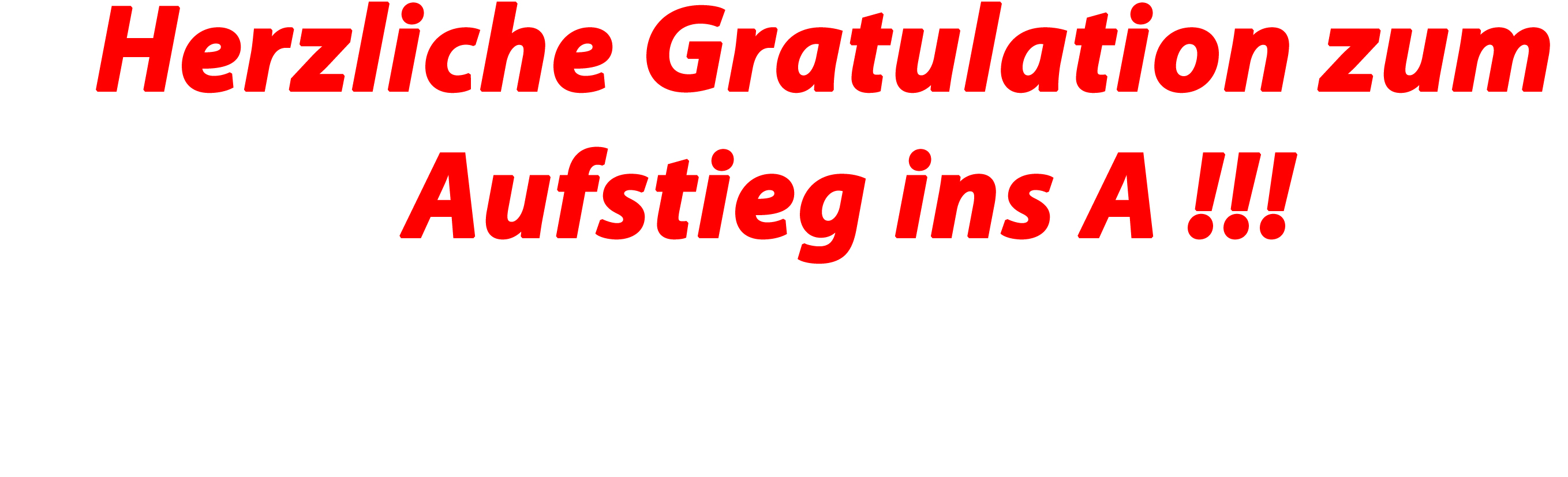 Aufstieg